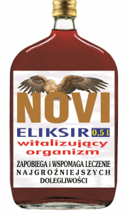 NOVI - eliksir witalizujący organizm - 500ml