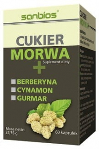Morwa Cukier - 60 kaps.