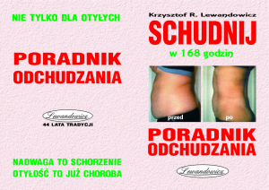 SCHUDNIJ W 168 GODZIN - PORADNIK -