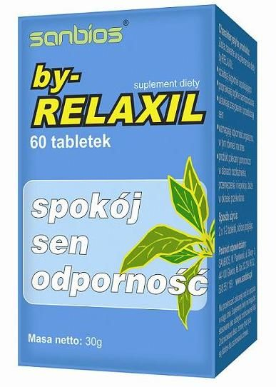 BY - RELAXIL / SPOKÓJ, SEN ODPORNOŚĆ - 60TABL.