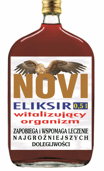 NOVI - eliksir witalizujący organizm - 500ml